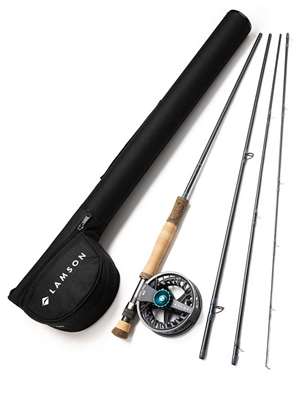 Lamson Liquid Max 9' 10wt 4 Piece Fly Rod Outfit- unlined