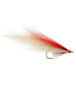 Lefty's deceivers red and white Largemouth Bass Flies - Subsurface