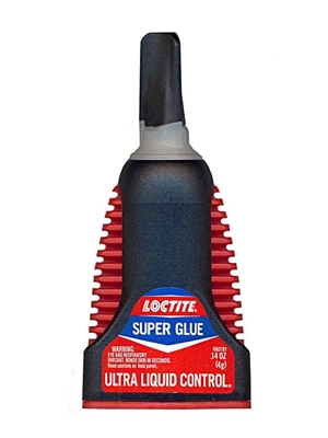 Loctite Ultra Liquid Control Super Glue Hareline Dubbin
