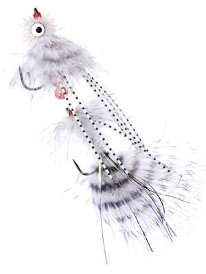 Maddin's OG Circus Peanut - white Smallmouth Bass Flies- Subsurface