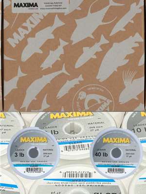 Maxima Clear All Purpose Leader Kit