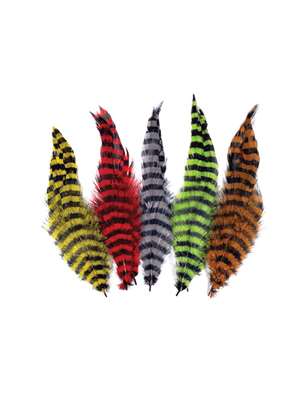 MFC Barred Schlappen Feathers available at Mad River Outfitters Tube Fly Materials