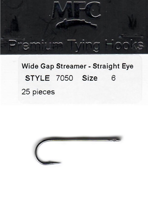 MFC Wide Gap Streamer Straight Eye Hook - Kelly Galloup's at Mad River Outfitters! Eggs  and  Steelhead