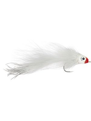 montauk monster fly red and white flies for peacock bass