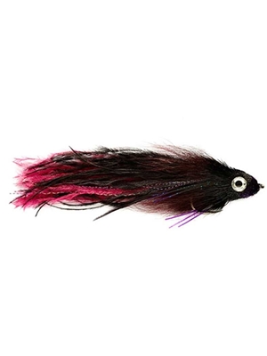 montauk monster fly purple and black musky flies