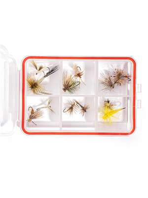 MRO Trout Dry Fly Assortment Fly Box Fly Fishing Stocking Stuffers at Mad River Outfitters