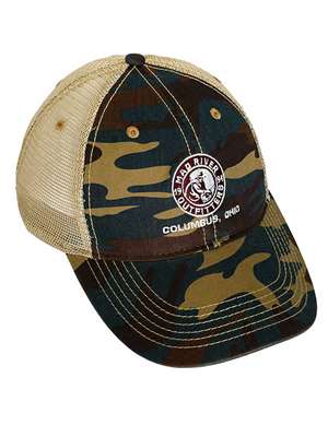 Mad River Outfitters Official Legend Cap in Camo and Khaki at Mad River Outfitters Fly Fishing Hats