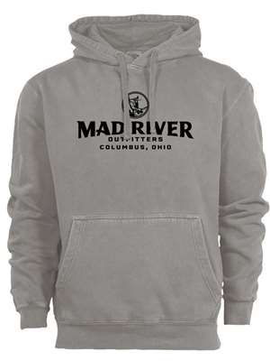 Mad River Outfitters Pigment Dyed Fleece Hoody Fly Fishing Hoodies