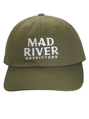 Mad River Outfitters Stacked Dad Hat- loden Mad River Outfitters Logo Hats