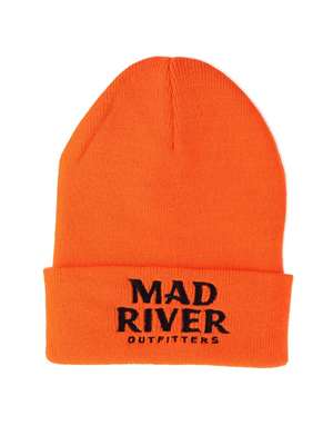 Mad River Outfitters Standard Cuff Beanie- Blaze Orange Women's Accessories/Hats/Gloves