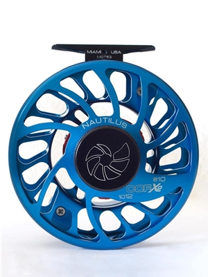 nautilus ccf-x2 8/10 fly reel blue Nautilus Fly Reels