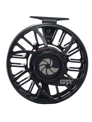 Nautilus GTX Fly Reel- black New Fly Reels at Mad River Outfitters