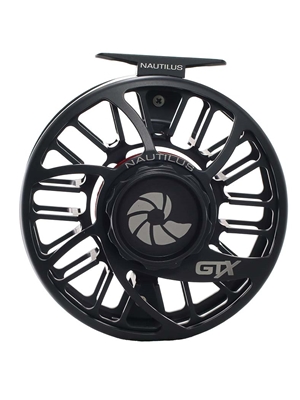 Nautilus GTX Fly Reel- black Nautilus Fly Fishing Reels