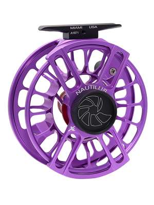 nautilus xl max fly reel purple haze