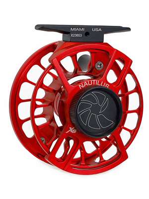 Nautilus XS Fly Reel at Mad River Outfitters nautilus red Nautilus Fly Fishing Reels