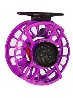 Nautilus XS Fly Reel at Mad River Outfitters purple haze Nautilus Fly Fishing Reels