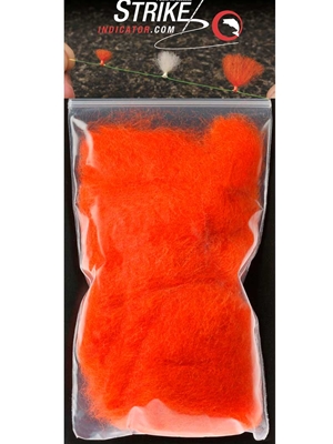 new zealand strike indicator wool hot orange Strike indicators at Mad River Outfitters