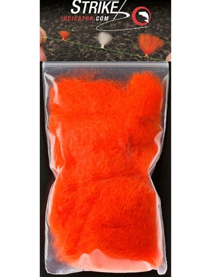 new zealand strike indicator wool hot orange New Zealand Strike Indicator System