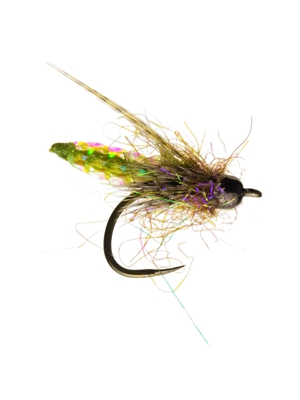 Nitro Caddis Pupa olive caddisflies fly fishing
