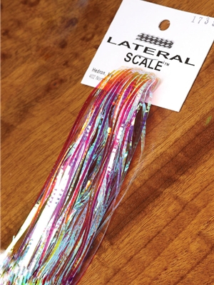 opal mirage lateral scale 1/16 greg senyo fly tying materials