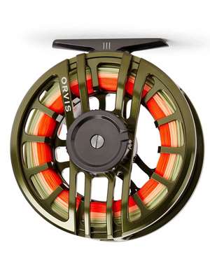 Orvis Hydros Fly Reels- olive New Fly Reels at Mad River Outfitters