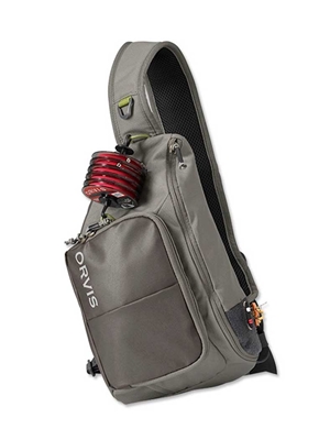 Orvis Mini Sling Pack- sand Orvis fly fishing vests, slings and packs at Mad River Outfitters
