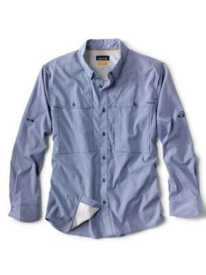 Orvis Open Air Caster Shirt- true blue Men's Fly Fishing Shirts at Mad River Outfitters