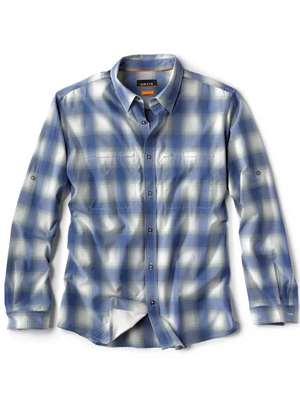 Orvis Stonefly Stretch Shirt- True Blue Men's Fly Fishing Shirts at Mad River Outfitters