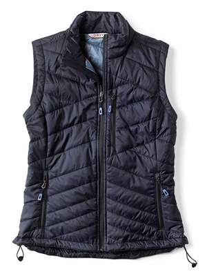 Orvis Women's Recycled Drift Vest navy Women's Layering and Insulation