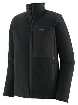 Patagonia Men's R2 TechFace Jacket in Black Mad River Outfitters Men's Outerwear