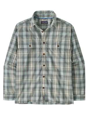 Patagonia Men's Long-Sleeved Island Hopper Shirt in Dyno White. fly fishing sun and bug stuff