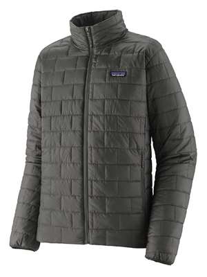 Patagonia Men's Nano Puff Jacket  in Forge Grey Men's Fly Fishing and Outdoor related Outerwear at Mad River Outfitters