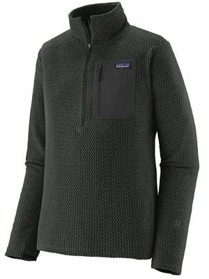 Patagonia Men's R1 Air Zip-Neck in Old Growth Green Men's Fly Fishing and Outdoor related Outerwear at Mad River Outfitters