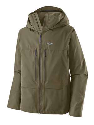 Patagonia Men's Swiftcurrent Wading Jacket in Sage Khaki Men's Fly Fishing and Outdoor related Outerwear at Mad River Outfitters