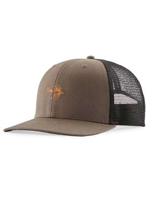 Patagonia Take a Stand Trucker Hat in Marlow Brown Fly Fishing hats at Mad River Outfitters