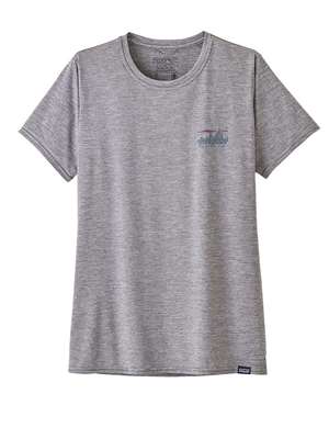 Patagonia Women's Capilene Cool Daily Shirt in Feather Grey Mad River Outfitters Women's Sun and Bug Gear