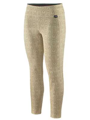 Patagonia Women's Capilene Midweight Bottoms in Dyno White Women's Fly Fishing