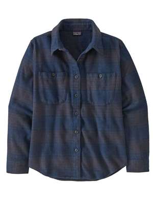 Patagonia Women's Fjord Flannel Shirt in Tidepool Blue Patagonia Apparel for Sale