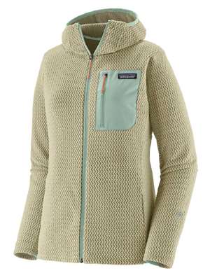 Patagonia Women's R1 Air Full-Zip Hoody in Weathered Stone Women's Fly Fishing