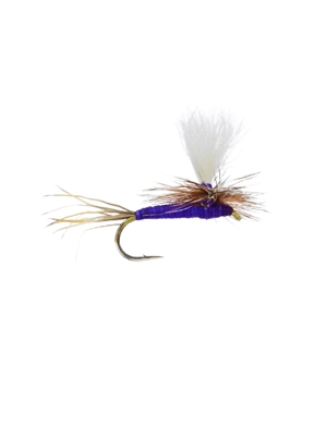 Purple Parachute Adams Standard Dry Flies - Attractors and Spinners