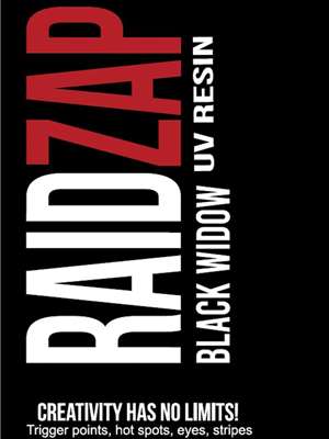 RaidZap RapidZap Black Widow Resin at Mad River Outfitters UV Resin at Mad River Outfitters