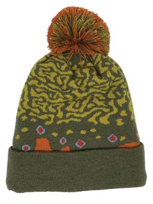 Rep Your Water Brook Trout Skin Knit Hat at Mad River Outfitters New Hats at Mad River Outfitters