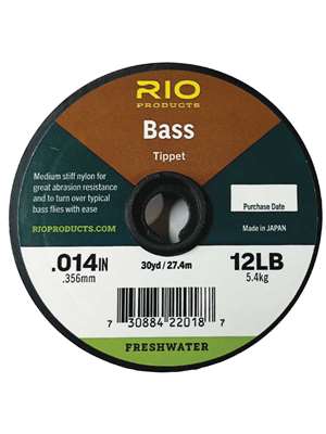 rio bass tippet Rio Products Intl. Inc.