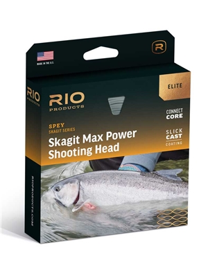 Rio Elite Skagit Max Power Shooting Head RIO Fly Lines at Mad River Outfitters