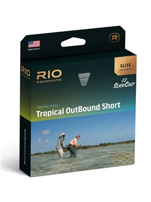 Rio Elite Tropical Outbound Short Fly Line- intermediate/sink 5/sink 7 RIO Fly Lines at Mad River Outfitters