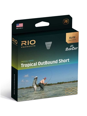 Rio Elite Tropical Outbound Short Fly Line- floating/hover/intermediate sinking intermediate fly lines