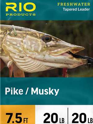 Rio standard Pike and Musky Leaders Specialty Fly Fishing Leaders - Furled, Wire Etc.