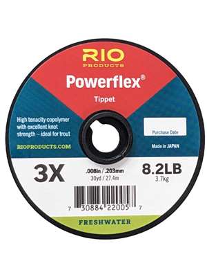 Rio Powerflex Tippet Fly Fishing Tippet Materials - Freshwater