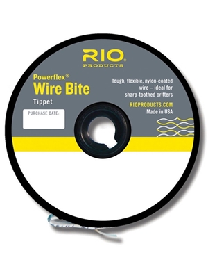 Rio Powerflex Wire Bite Tippet Specialty Fly Fishing Leaders - Furled, Wire Etc.