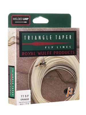 royal wulff triangle taper fly lines orange Royal Wulff Products